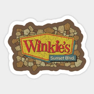 Winkie's Sunset Blvd. 2001 Sticker